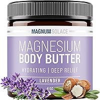 Magnum Solace Magnesium Body Butter with Lavender, 8oz — image 1