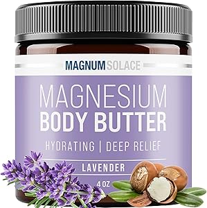 Magnum Solace Magnesium Body Butter with Lavender, 8oz Review