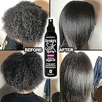 Silk Press Kit Straight Silk Spray with Moroccan Argan Oil 6oz — image 6