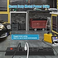 HHSOET Metal 16-Outlet Power Strip — image 5