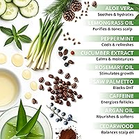 Botanical Green Care Rosemary & Lemongrass Conditioner for Thinning Hair, 9.59oz — image 6