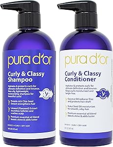 PURA D′OR Curly & Classy Shampoo & Conditioner Set Review