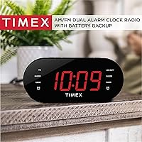 Timex T231G AM/FM Dual Alarm Clock Radio — image 2