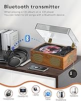 MANGOSTAN CD-005-BR Portable Retro CD Player — image 4