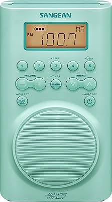 Sangean H205TQ Portable AM/FM/Weather Alert Radio