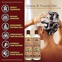 OKAY Black Jamaican Castor Oil Shampoo and Conditioner Set 12oz — image 2