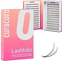 Curacoro LashFolio Double Spike 7D Promade Lash Fans 0.05mm C Curl 8-13mm — image 1