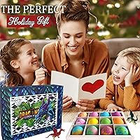 Mineral Me California Bath Bombs for Kids with Dragon Egg Toys - 12 Organic Fizzies — image 2