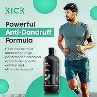 Kick Men's Shampoo - Peppermint & Tea Tree, 16.6oz — image 5