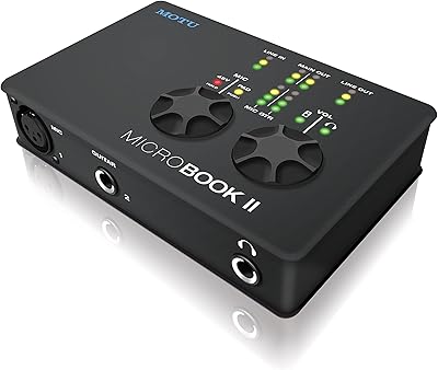 MOTU MicroBook IIc Mobile USB Audio Interface