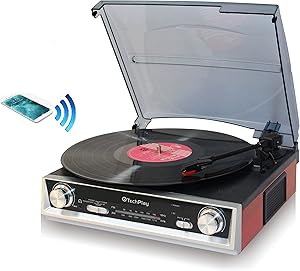 TechPlay ODC107BT Bluetooth Turntable Review
