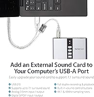 StarTech.com 7.1 USB Sound Card ICUSBAUDIO7D — image 2