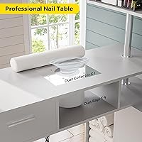 Kikihouse Manicure Table with Dust Collector — image 3
