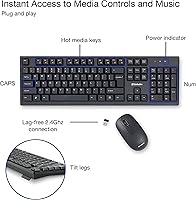 Verbatim Slimline Wireless Keyboard and Mouse Combo 70741 — image 3