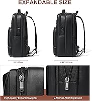 Shrrie Leather Laptop Backpack for Women and Men, 28L — image 3