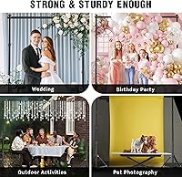 OPKING Backdrop Stand for Parties 10 x 8.5 FT — image 7
