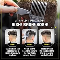 Blend Frend Left Handed Hair Clipper Comb Grade 1 (3mm) — image 3