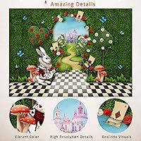 Ayayiya Wonderland Photo Backdrop 10x7ft — image 2
