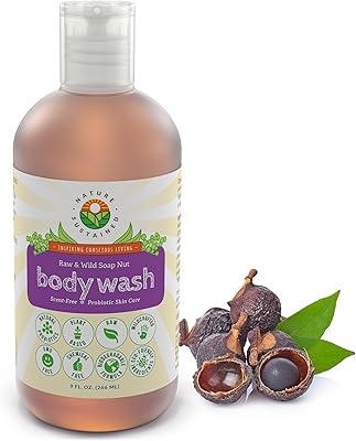 Nature Sustained Organic Body Wash & Face Wash – 9oz