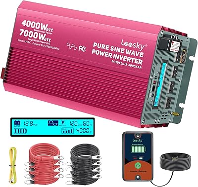 LEESKY HS-4000KAR 4000W Pure Sine Wave Inverter