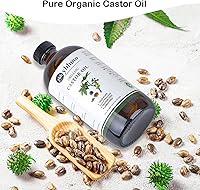 YBHMO Organic Cold Pressed Castor Oil 16 Fl Oz — image 5