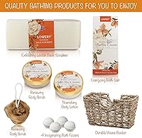 Lovery Home Spa Gift Basket - White Rose & Jasmine — image 6