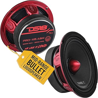 DS18 PRO-X6.4BM Loudspeaker 6.5″ Midrange