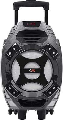 QFX PBX-61081 Rechargeable Portable Speaker