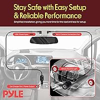 Pyle PLCMDVR49 Dash Cam Front and Rear — image 3