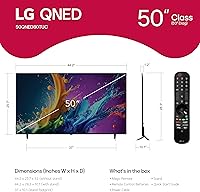 LG 50-inch QNED80T Series 4K Smart TV — image 2