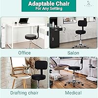 Naomi Home Mara Drafting Stool Black — image 8