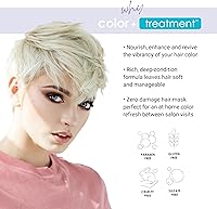 Keracolor Color + Treatment Toning Mask, Platinum 11 Fl Oz — image 3
