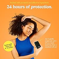 Wild Refillable Deodorant Starter Kit - Black Case with Fresh Cotton & Sea Salt, Ocean Mist & Thunderstorm Scents — image 3