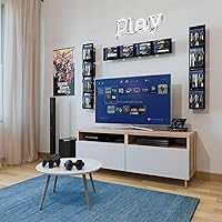 YouHaveSpace 34-Inch Media Storage Rack Set of 2 — image 7