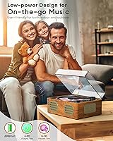 MANGOSTAN CD-005-BR Portable Retro CD Player — image 2