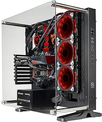 Thermaltake Shadow 360i Gaming Desktop with AMD Ryzen 5 3600, RTX 3060 Ti, 16GB RAM, 1TB SSD