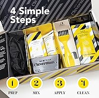 Cleverman Hair & Beard Dye Kit for Men - Light Brown — image 4