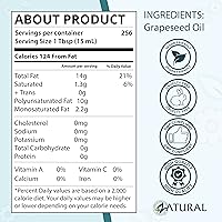 Zatural Grapeseed Oil 128oz — image 2