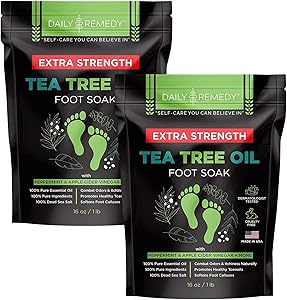 Daily Remedy Extra Strength Tea Tree Oil Foot Soak with Epsom Salt - 2 Pack Review