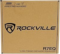 Rockville R7EQ 1/2 Din 7 Band Car Audio Equalizer — image 9