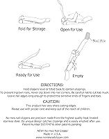 No-mes Toenail Clipper with Built-in Nail File — image 5