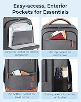 BAGSMART Rolling Travel Backpack 17 Inch — image 3