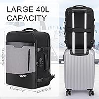 Travel Backpack for Traveling on Airplane, 18x14x8, Airline Approved — image 2