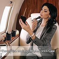 Jilier Travel Makeup Brush Set, 14 pcs — image 6