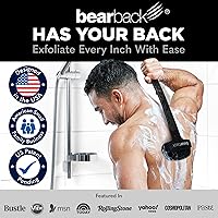 Bearback Silicone Body Scrubber with Extendable Handle — image 2