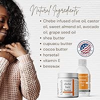 t.botanicals Hair Growth Set - 4 oz Chebe Oil & 8 oz Chebe Butter with Horsetail — image 5