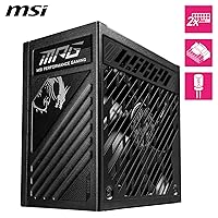 MSI MPG A1250GS PCIe 5.1 ATX 3.1 1250W Power Supply — image 2