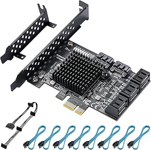 BEYIMEI PCIe SATA Card 8 Ports Review