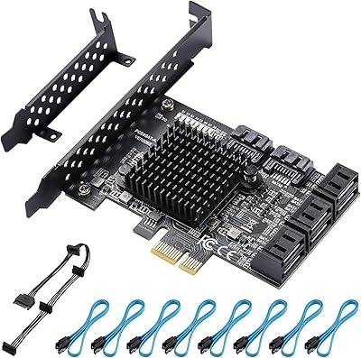 BEYIMEI PCIe SATA Card 8 Ports