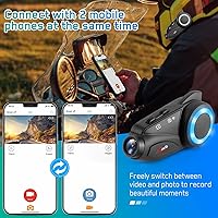 MAXTO M3 Motorcycle Bluetooth Headset with Camera — image 5